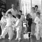 Kinder beim Karate