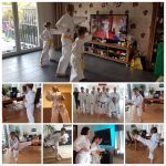 Bild eines Onlinetrainings der Karate Schule Troisdorf e.V.