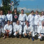 Mitglieder der Karate Schule Troisdorf e.V. auf einem Lehrgang in Hennef Sieg