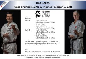Lehrgang mit Thomas Prediger und Keigo Shimizu 10 Lehrgang mit Thomas Prediger und Keigo Shimizu 10